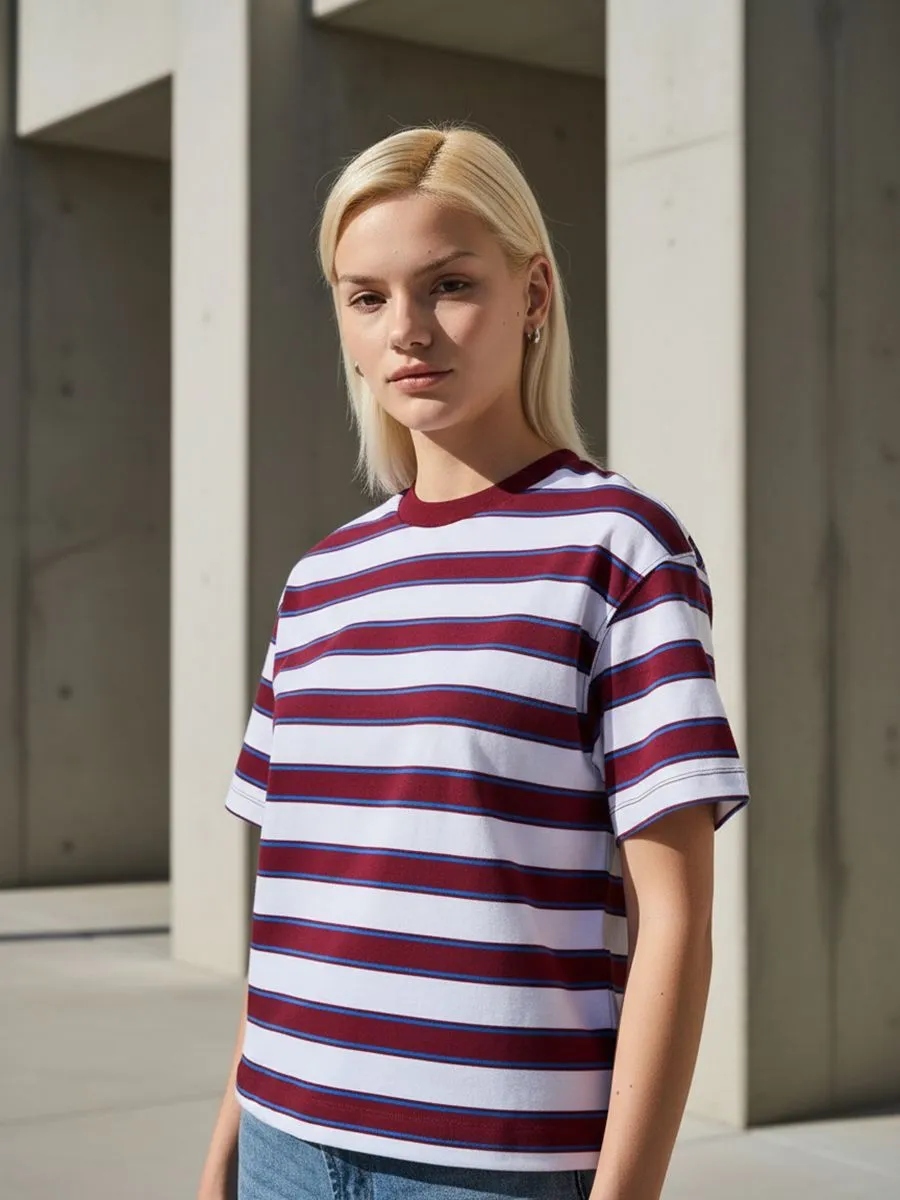 Полосатая футболка — товар для виртуальной примерки